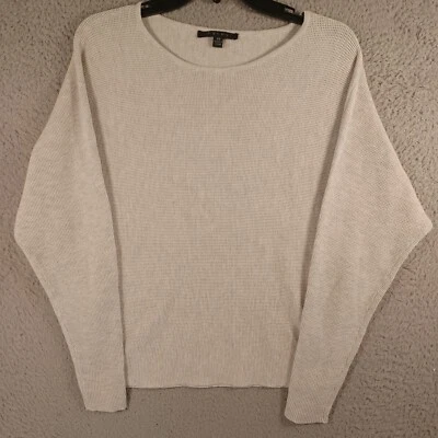 Top Cyrus para mujer gris vainilla talla XS manga larga cuello redondo elástico cómodo Foto 1 de 4