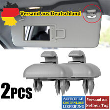 2 Stück Sonnenblenden Halter Halterung Hacken clip Für Audi A1 A3 A4 A5 Q3 Q5