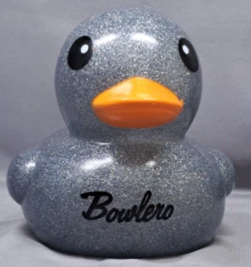 5” X 6” Silver Glitter Duck-Jeep Owners Bowlero - Imagen 1 de 7