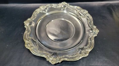 Bandeja vintage Gorham de plata de ley #746, 10 1/4", 392 gramos Foto 1 de 4