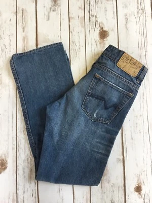 Pantalones de mezclilla Epic Threads para niños 12 relajados lavado medio W26L27 Bx6 Foto 1 de 4