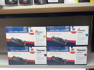 CC530A CC531A CC532A CC533A Color Toner Set For HP 304A LaserJet CP2025 CM2320 - Picture 1 of 1