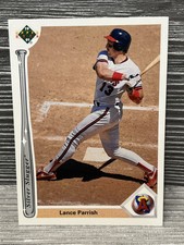 1991 Upper Deck Silver Sluggers Lance Parrish #SS11 California Angels Baseball