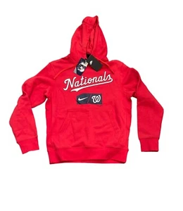 NWT NEW Washington Nationals Nike Men's Pullover Hoodie Sweatshirt Small - Picture 1 of 2