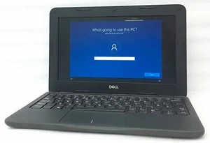 Dell Windows Laptop PC Latitude 3190 - Celeron N4120 @ 1.1 - 4GB RAM - 11.6" ... - Picture 1 of 7