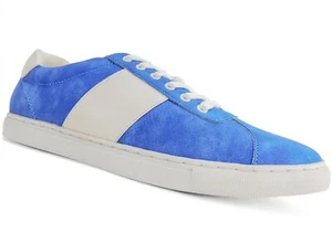Zapatillas bajas Bar III de gamuza Keagan para hombre azules talla 9 M - Imagen 1 de 6