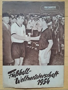 Progress Filmillustrierte zur Fußball-Weltmeisterschaft 1954 - Z1-2 Fritz Walter - Bild 1 von 3