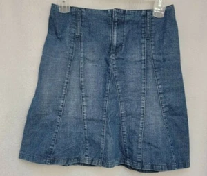 Tommy Hilfiger Womens Skirt Size 4 Blue Jean - Picture 1 of 12
