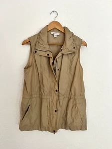 Coldwater Creek Damen Angelweste, M, Utility Chic, Snap Front, PNW Spring - Bild 1 von 3