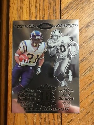 2007 Topps Chrome RBR Barry Sanders LADAINIAN Tomlinson #RBRD-TS Insert  - Image 1 of 2