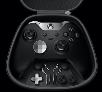 Mando Inalámbrico Microsoft Xbox One Elite Negro Funcionando Serie 1 MODELO1698 - Imagen 1 de 4