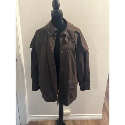 Outback Bush Ranger Jacket Size Small Brown - Image 1 of 4