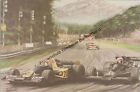 Kunstpostkarte APC 11 Series of Postcards Mario Andretti. Lotus & Jody Scheckter
