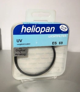 Original Heliopan 69mm UV Objektivfilter für Leica Digilux 2 und Panasonic DMC-LC1 - Bild 1 von 2