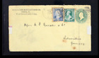 USA-1888-COVER-STATIONARY-MIXED FRANKING--PEORIA TO EUROPE-AVERAGE--28