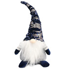 STPGOODS Gnome de Noël bleu, Figurine Décorative de Noël Gnome de Noël 18"