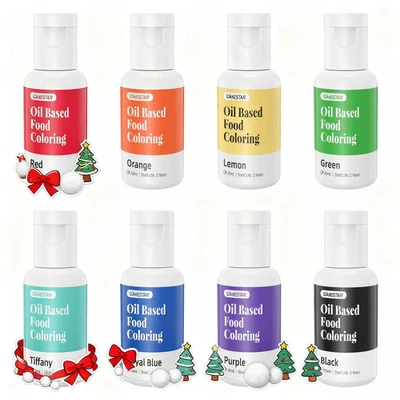 Oil Based Food Coloring, 20ml Chocolate Professional Oil Food Coloring for Easte - Image 1 of 4