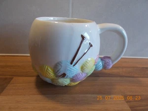 Novelty Knitting Yarn Mug - Picture 1 of 3