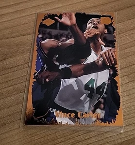 VINCE CARTER NBA ROOKIE CARD EDGE 1998-99 RC # RR-47 RAPTORS NETS  - Bild 1 von 6