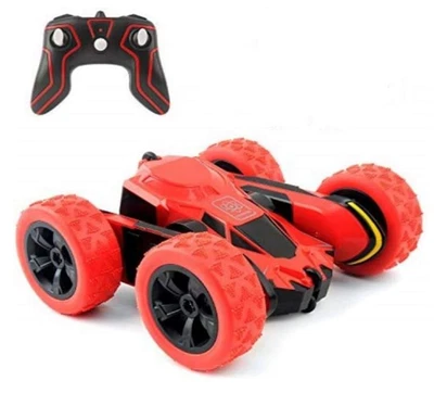 2.4GHz Amicool RC Car 4WD Double-Sided Stunt Vehicle 360° Spins & Flips Toy - Image 1 of 4