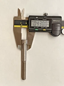 (25) 5/16-18 x 2-1/2 Zylinderschraube mit Innensechskant 1936 Serie Kopf (schmal 0,43") Edelstahl - Bild 1 von 4