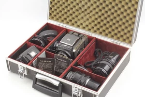 Late Model [Near MINT w/ Case] Zenza Bronica S2 75mm 50mm 200mm Lens From JAPAN - Picture 1 of 24