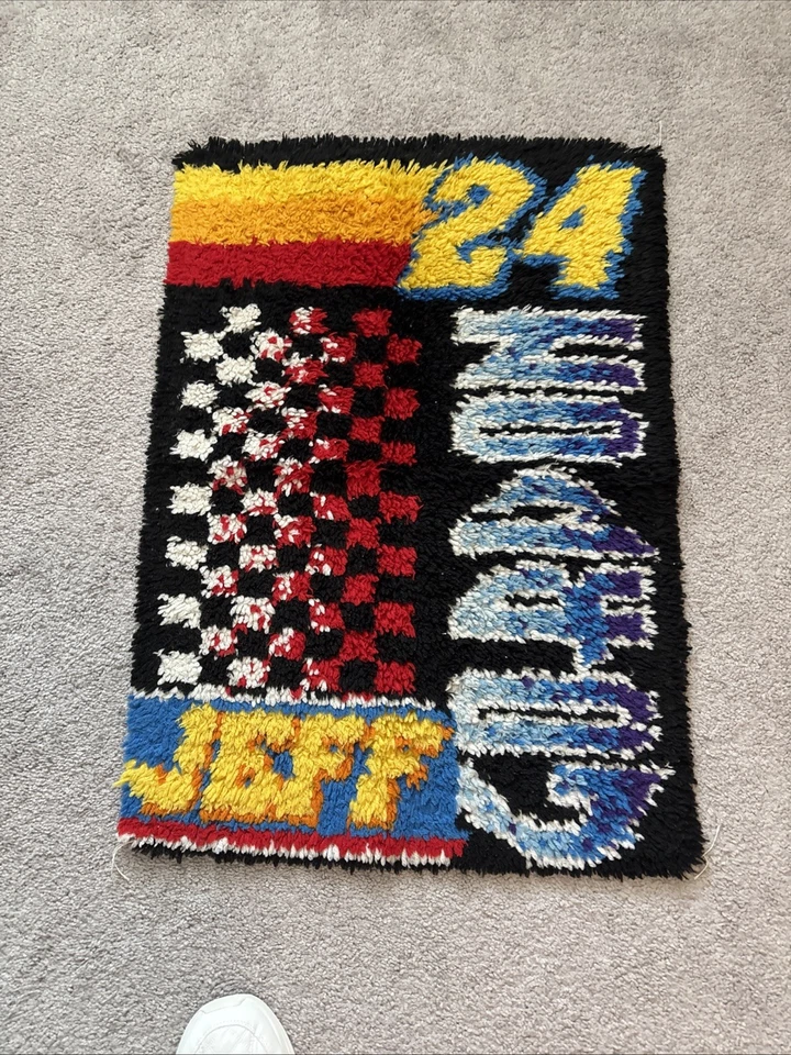 Kit de gancho de cierre Jeff Gordon alfombra hecha a mano Foto 1 de 1