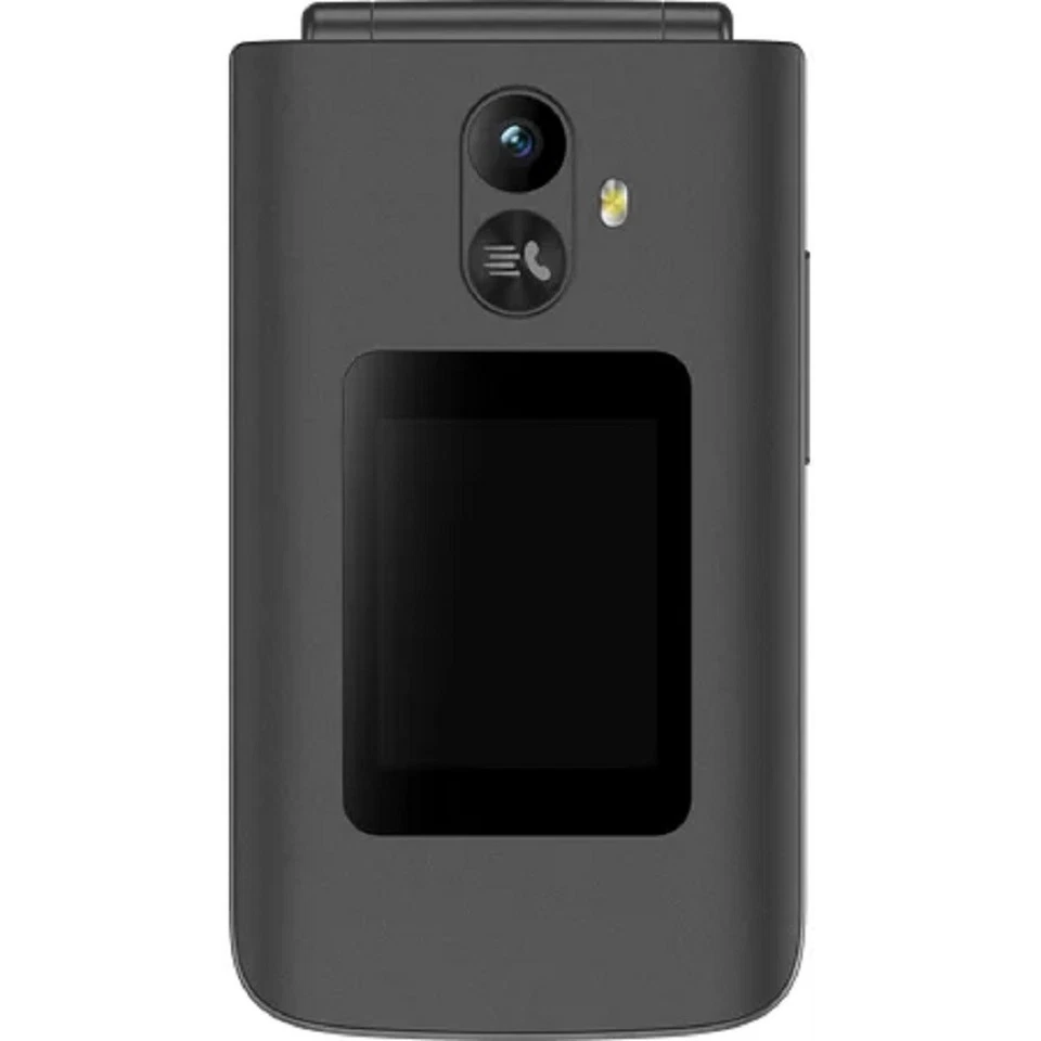 Teléfono Verizon TCL FLIP 3 3.2'' 1GB RAM 16 GB Almacenamiento 4G 5(MP), Gris Piedra Foto 1 de 3