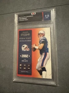 2002 Playoff Contenders - Tom Brady #7 playoff contenders /250  - Picture 1 of 2
