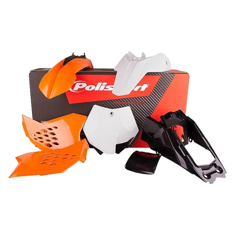 For KTM 65 2009-2015 Polisport 90563 MX Orange Plastic Kit Foto 1 de 1