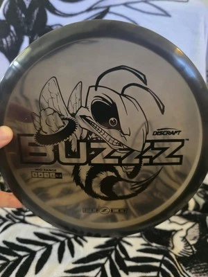 Discraft FuZed Buzzz - Buzzzsaw - Black On Black - White Rim - Image 1 of 3