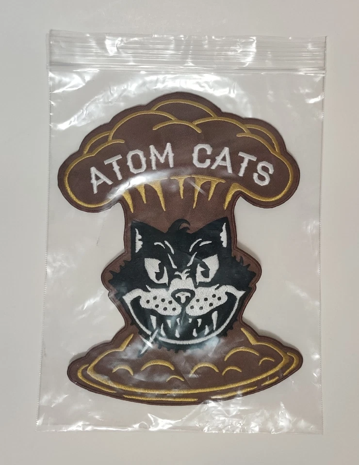 Bethesda Fallout Development Plus Inc Atom Cats Embroidery Patch - Image 1 of 3