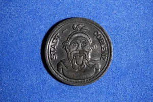 1920 German States Coblenz 10 Pfennigs Iron Coin #M23408 - Picture 1 of 2