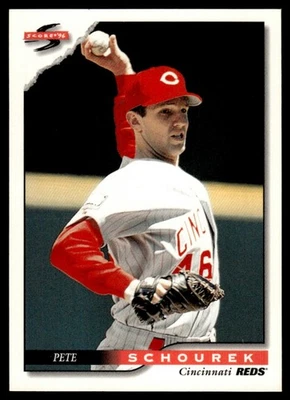 1996 Score Pete Schourek Cincinnati Reds #190 - Image 1 of 2