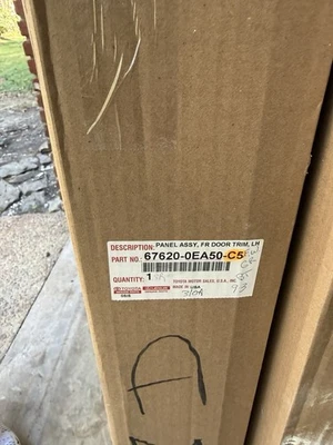 2024 2025 TOYOTA GRAND HIGHLANDER FRENTE ESQUERDA MOTORISTA PORTA INTERNA ACABAMENTO PAINEL TAMPA - Imagem 1 de 4