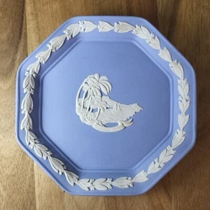 Vintage Wedgwood Jasperware Diamond Head Hawaii gestempelt Made in England - Bild 1 von 9