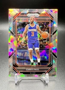 Panini Prizm Chris Paul 2022-23 Silver Cracked Ice #117 Suns Spurs - Imagen 1 de 2