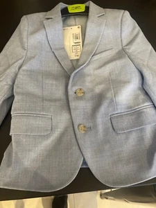 M&S formal boys’ blazer, light blue, unworn 3-4 years - Picture 1 of 1