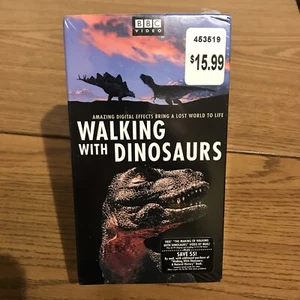 Walking With Dinosaurs BBC Video Two VHS Tapes 1999 180 Minutes. NEW Sealed - Picture 1 of 9