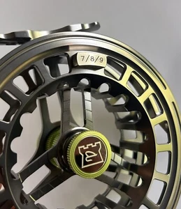 Hardy Ultradisc UDLA Fly Reel - 8000 - Gunmetal - 7/8/9wt - Brand New - Picture 1 of 11