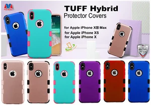 Phone Case Cover For Apple iPhone XS Max /X 10 Heavy Duty Hybrid Rugged Slim TPU - Picture 1 of 54
