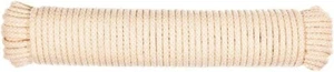 Mehrzweck 7/32" x 100 Fuß L natürliche geflochtene Baumwolle Kleidungslinie Seil #7 HUTY - Bild 1 von 3