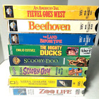 VHS Filme Menge 8 Mighty Ducks Scooby Doo Fievel Beethoven Land vor der Zeit