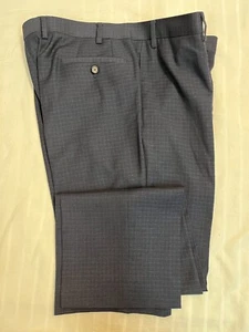 RRL Ralph Lauren schmale Passform Hose 38x30 schwarz blau kariert flach - Bild 1 von 5