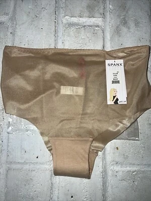 Spanx Skinny Britches Panty Womens Medium Nude Sheer HIPSTER Shaping NWT - Image 1 of 4