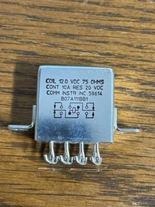 CII TE # B07A111BB1 #1617650-5 HALF CRYSTAL CAN RELAY NEW - Picture 1 of 2