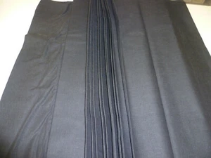 TELA NERA NERO COTONE INTRAFODERA PER SARTA SARTO H 140 cm x 1 METRO NO ADESIVO - Foto 1 di 4