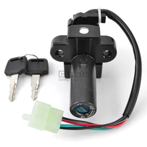 For Honda Ignition Lock Switch Key Assembly CB750 F2 CB Seven Fifty 1992-2001 - Imagen 1 de 9