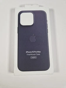 Apple iPhone 15 Pro Max FineWoven Case with MagSafe - Black RRP £59 - Picture 1 of 4