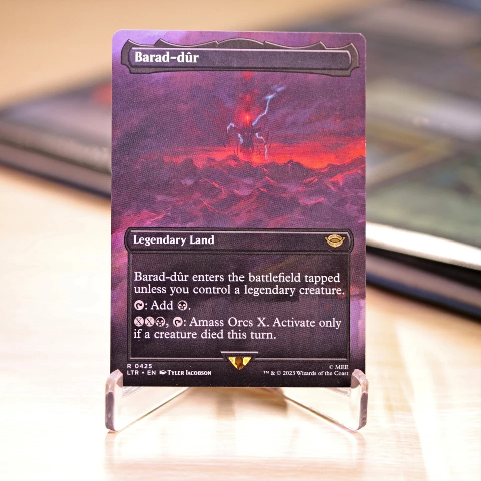 Barad-dur Borderless #425 | LTR The Lord Of The Rings | MTG - Image 1 of 1